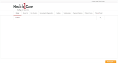 Desktop Screenshot of health1care.org